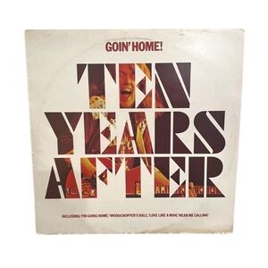 Ten Years After Goin' Home! Vinyl Record LP